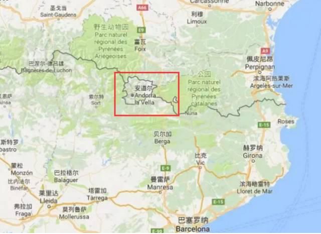 有一条长435公里,平均高度2000米以上的山脉, 叫比利牛构山脉