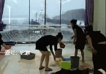 搞笑gif:真正的海景房,果然名不虚传!