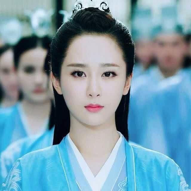 古装蓝衣造型最美女星,杨幂有杀气,赵丽颖太美,最后一