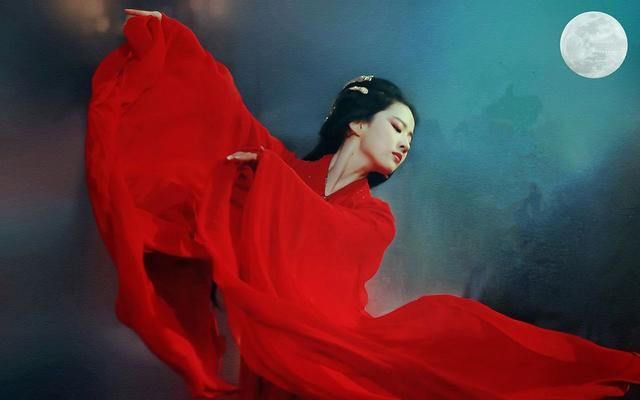 古装红衣美女大pk,古力娜扎迪丽热巴垫底,前五已成经典无法超越