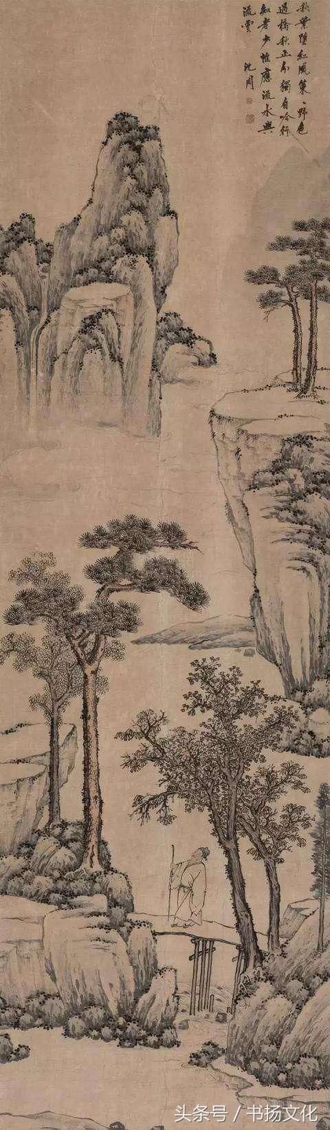 董其昌认为"天下第一",明代山水画与文坛的大师级领袖