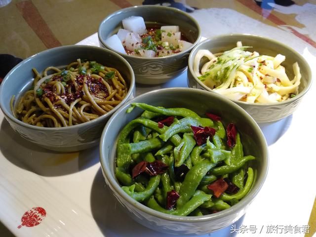 中国十大美食街西安食品街遍地都是美食,让美食回民江源图片