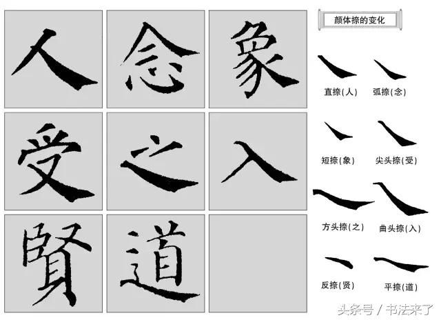 这段话中有好几个描写颜真卿书法特点的词语作业帮