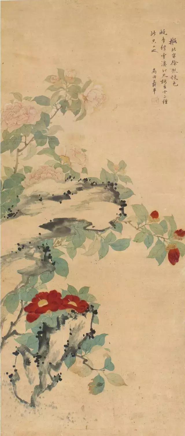恽寿平没骨花鸟,美不胜收!