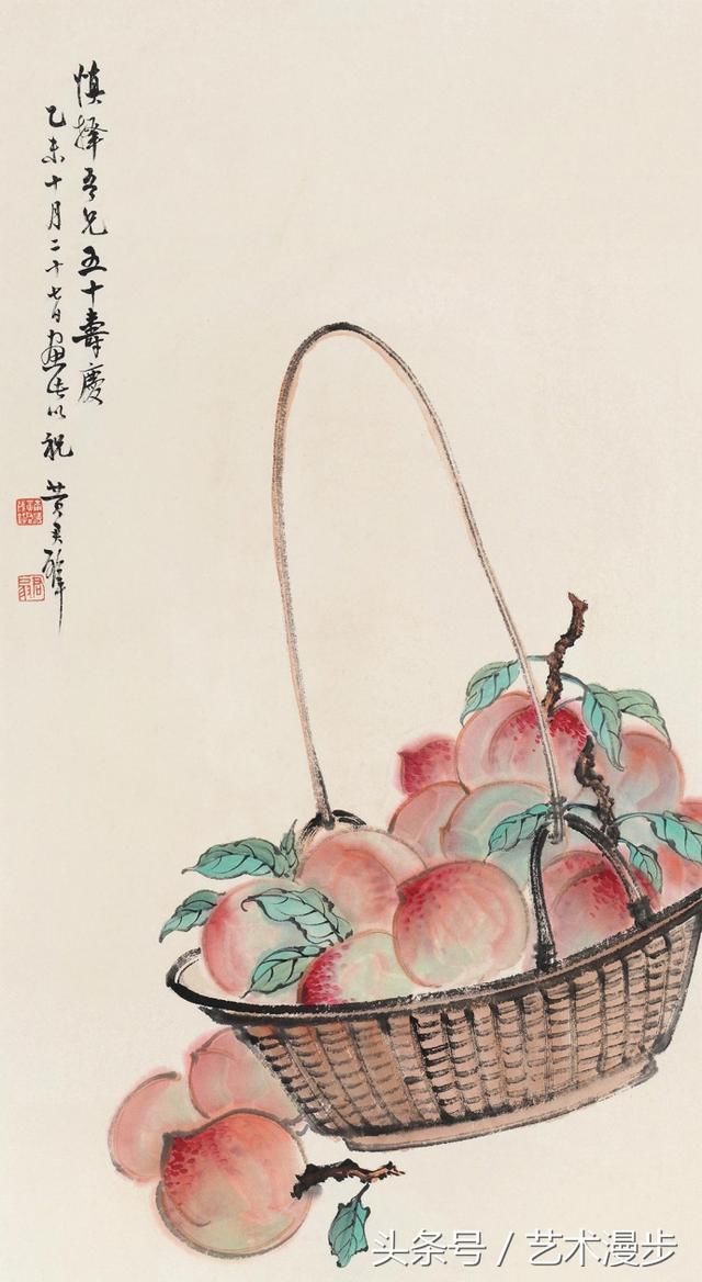 国画大师黄君璧,花鸟画尘俗不染,清新淡雅,快分享给