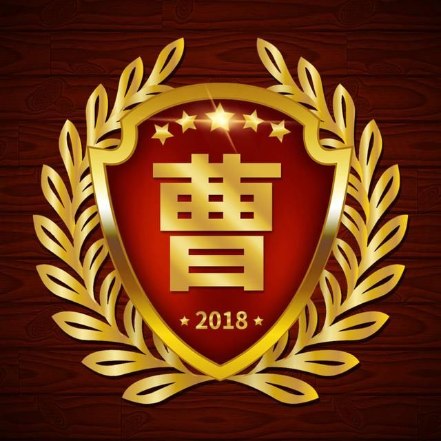 2018 高清立体金属元素木质底纹百家姓微信头像 朋友