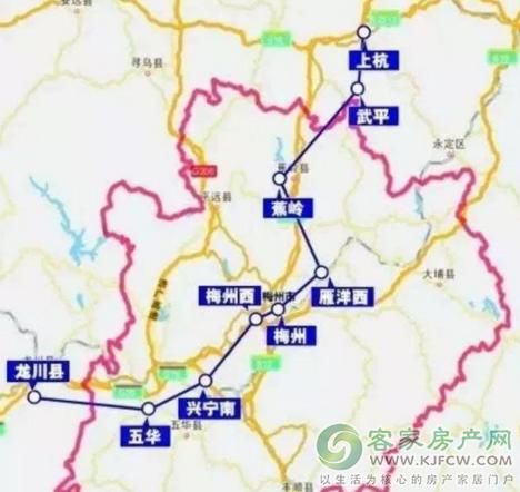 又一条高铁将经过梅州,高铁沿线房价曝光!