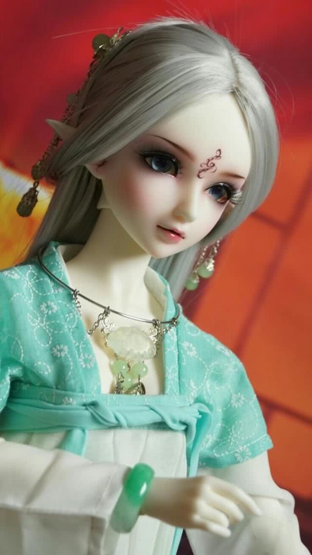 十二星座古风芭比娃娃,温婉娴淑的天蝎座,楚楚动人的