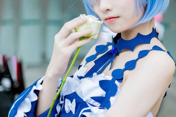 美少女雷姆半次元cosplay图片