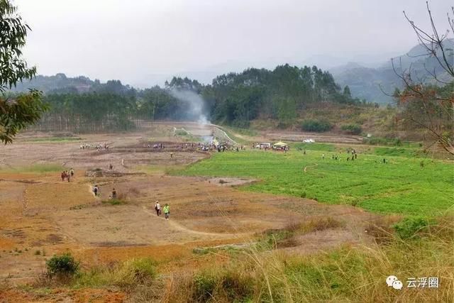 云浮神奇之旅,富林篝火晚会,番薯煲,野炊.