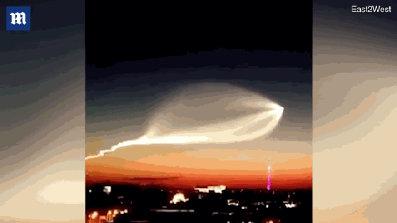 世界杯赛地上空出现ufo 俄民众:外星人真的来了?