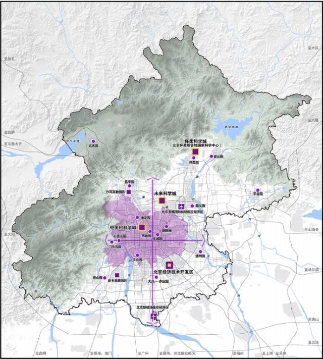 北京2035,14张规划图看北京未来