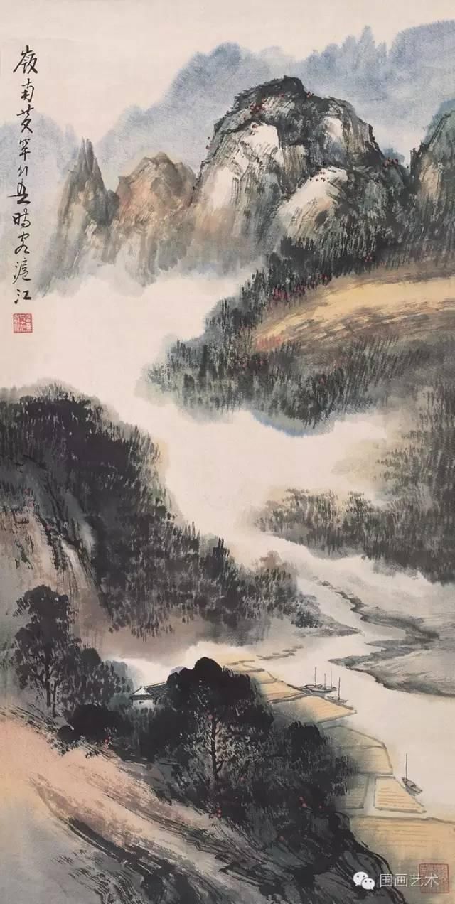 清新秀丽,大师黄幻吾山水画作雅赏