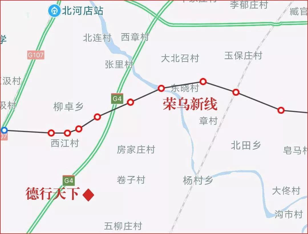 高手绘制荣乌新线,京雄高速关键路段走向-北京时间