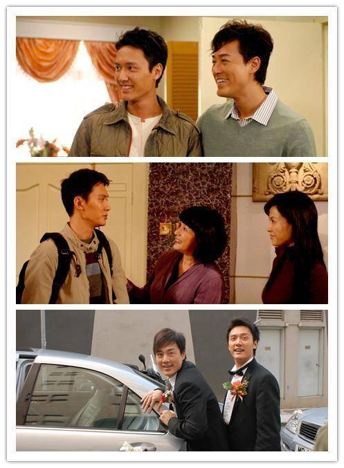 冯绍峰,在tvb内演过《岁月风云,当时这部剧里有大量内地演员,后回到