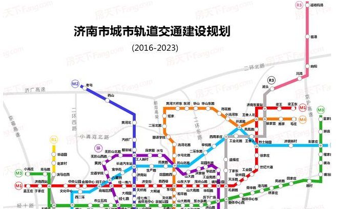 济南向北发展,为何地铁规划还集中在南边,不跨过黄河呢?