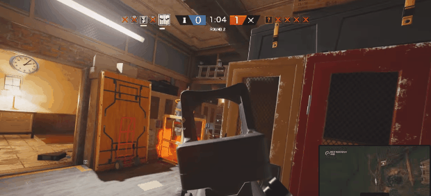 《彩虹六号围攻》基础对枪教学 探身,peek技术教学