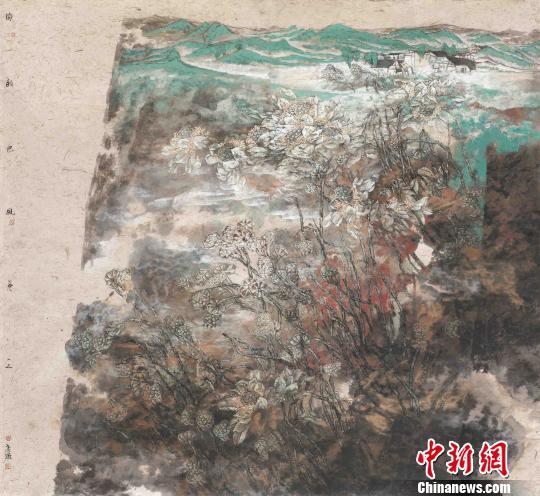 邓建强80件中国画展现"彩·墨之境"