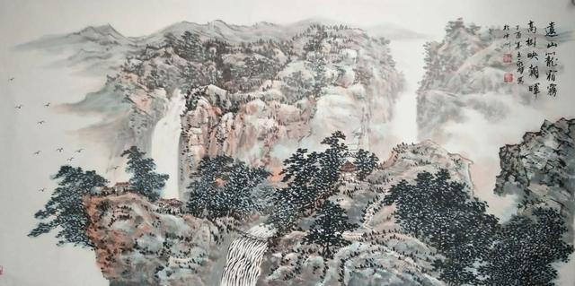 郸城籍知名画家王永峰简介及作品欣赏