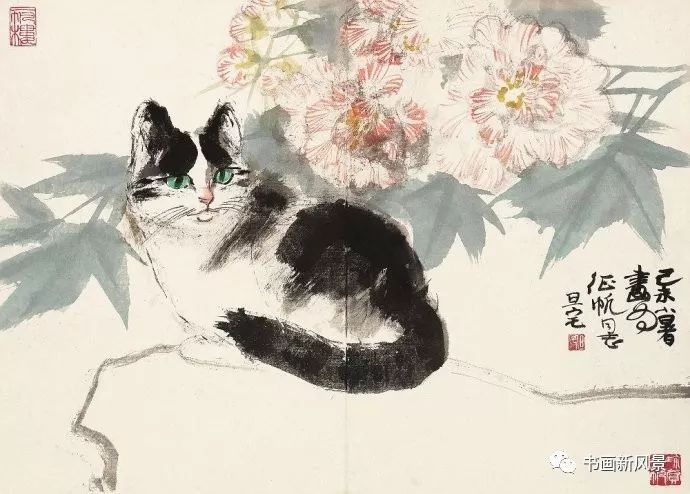 看看大师刘旦宅画的小猫咪!