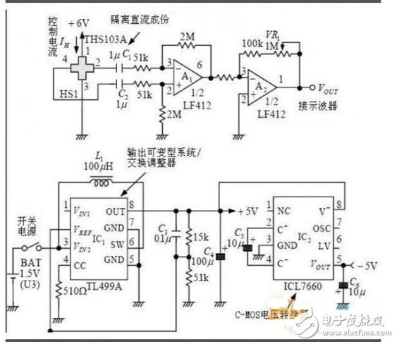 霍尔传感器电路图大全