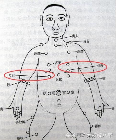 苏麸说八字:"金匮痣,财运至"的人财库爆满,子女贤能通达!