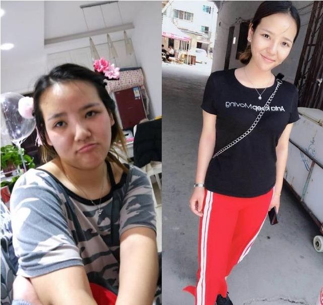 130瘦到90斤脸的变化图,140瘦到90斤脸的变化图 快速减肥不反弹,每天一杯它,连喝9天瘦6斤,现在体重一直90斤