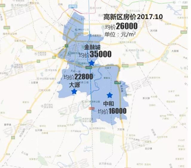 锦江区房价跌出首位!第一名竟是……成都10月房价地图
