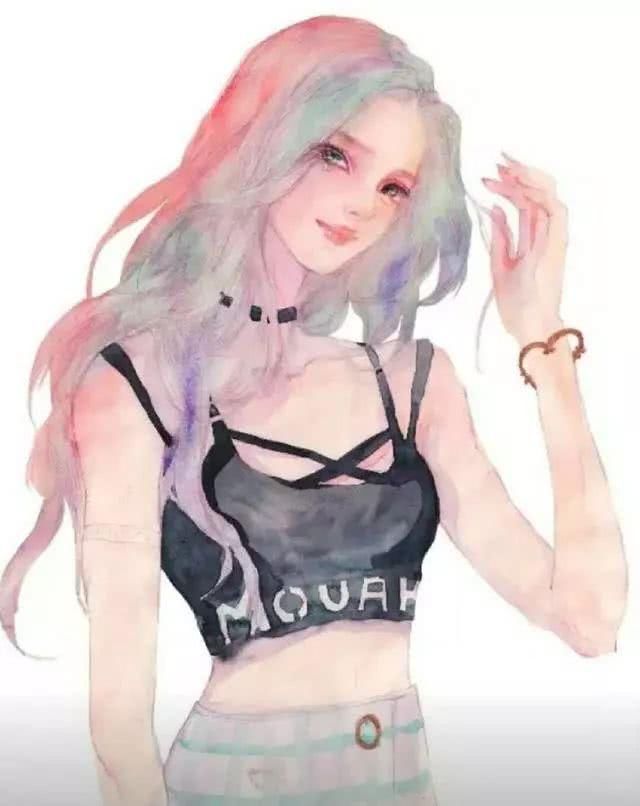 心理测试:哪个女生画的最漂亮,v女生你的女孩关月经来的人际时候图片