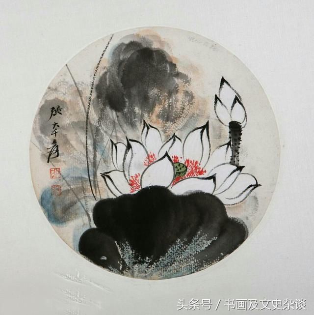 书画杂谈:出淤泥而不染,濯清涟而不妖国画荷花作品选