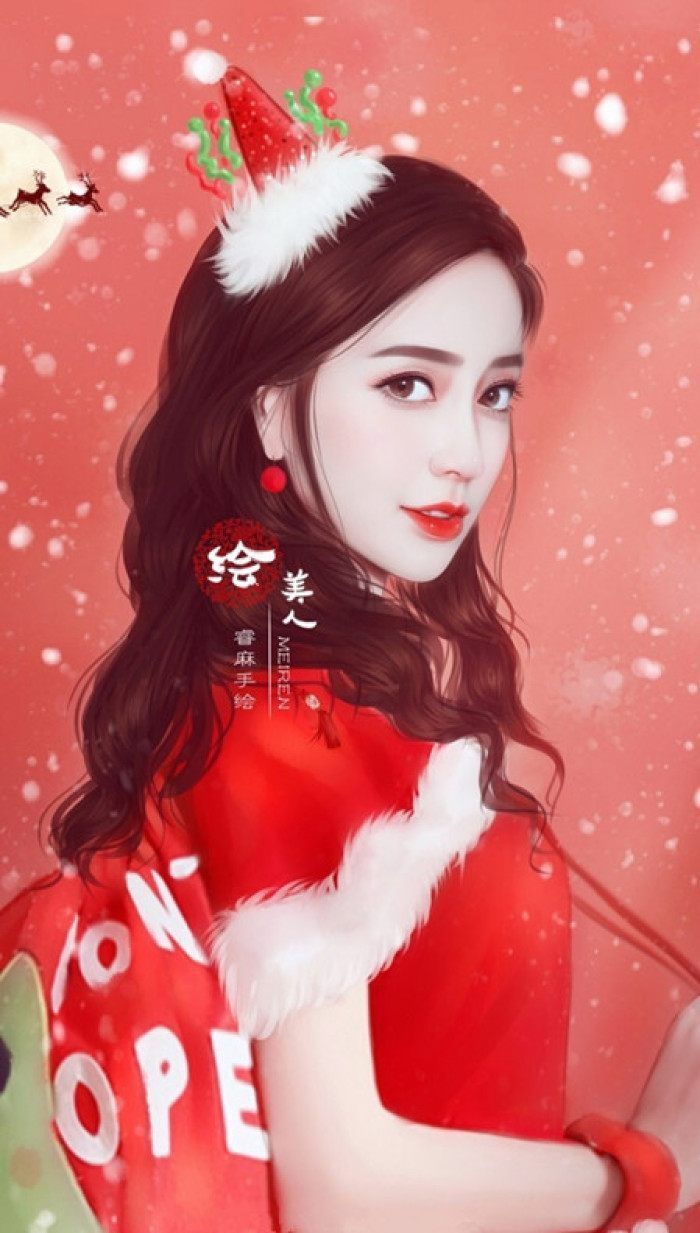 给5女星手绘照打分,赵丽颖垫底,热巴不敌杨颖,满分的却是她