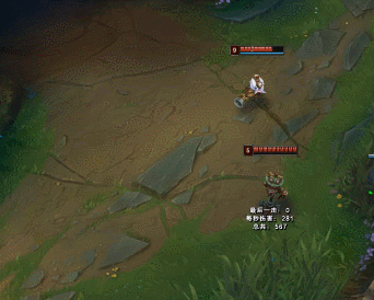 在影子回来的途中,用闪现突进到敌人后方,完成控制.