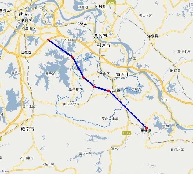 12月29日,武汉至阳新高速公路动土开建.