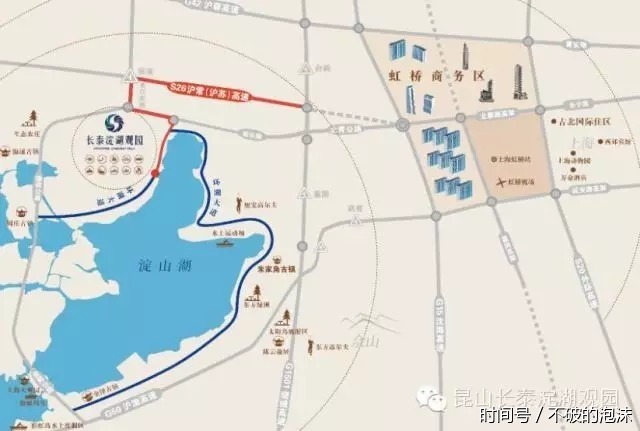 淀山湖畔楼盘再火【长泰淀湖观园【开发商直销【售楼处官方