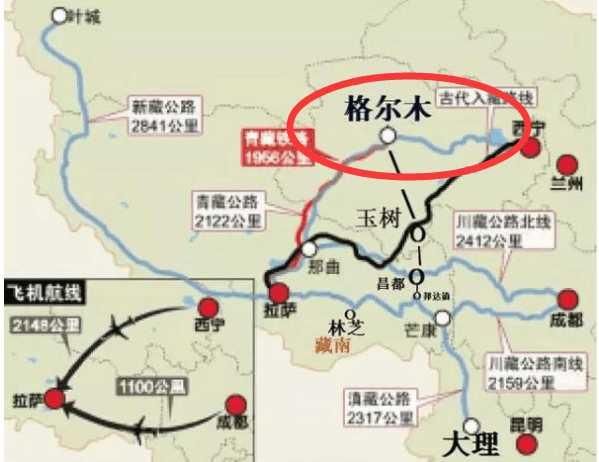 第一条 格敦铁路 第二条 格库铁路 第三条 大格铁路