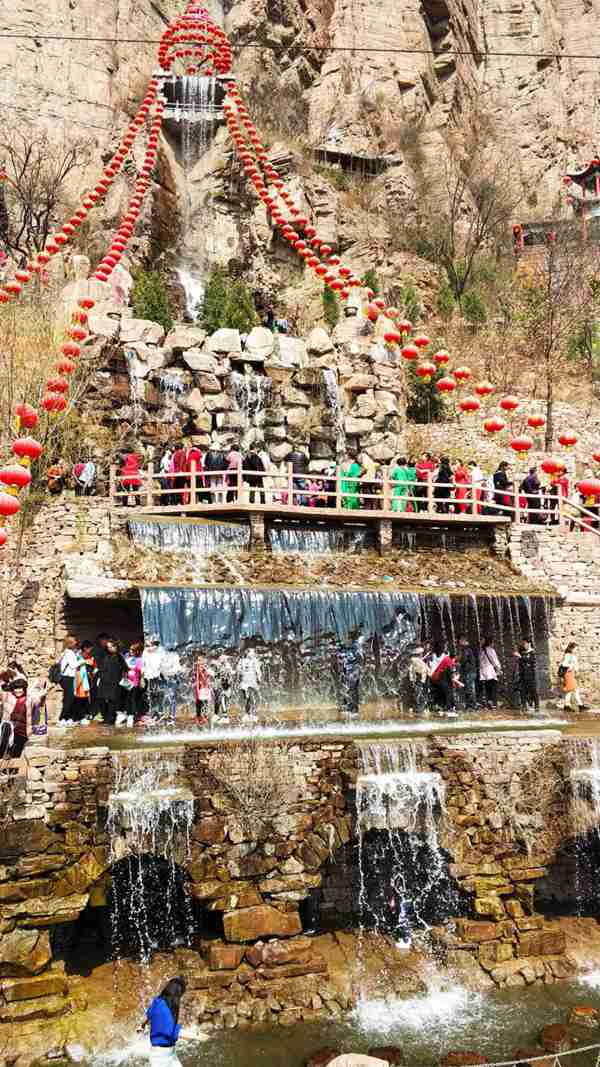 河北沙河桃花源风景区 北方水世界避暑好去处