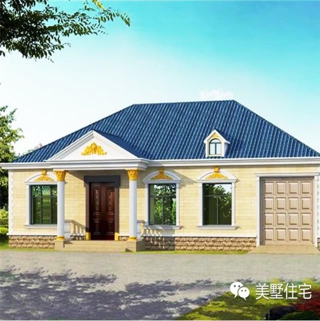 九套15万左右的温馨农村一层别墅,比城里老板住的还要