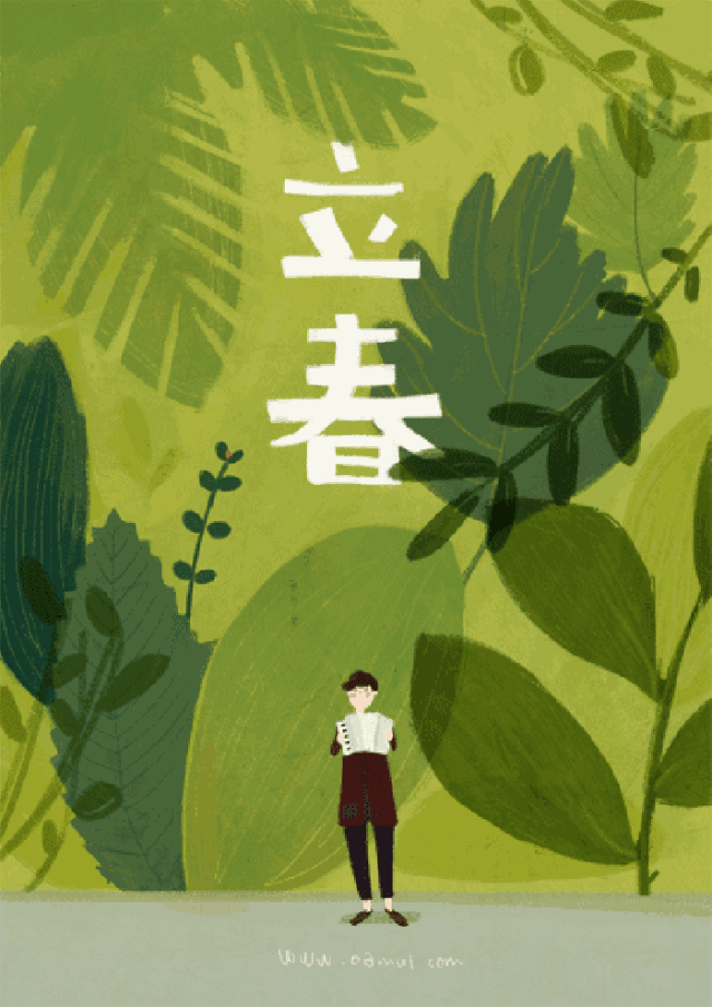 2月4日(昨天), 是二十四节气中的第一个节气立春.