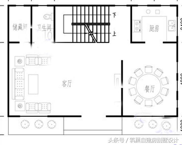 三层新中式私人别墅设计图纸现代农村自建房设计11x8米