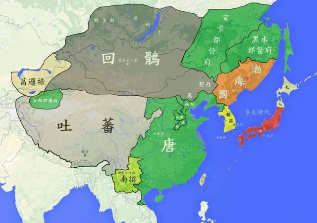又有葛逻禄三部及白服突厥,原属于回鹘,亦数被回鹘劫掠,吐蕃乘机诱以