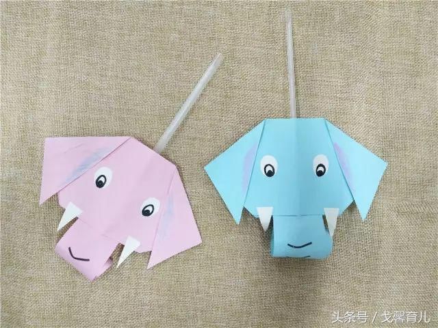 动物手工】动物园系列大象贺卡,手工,玩具,收纳袋满满