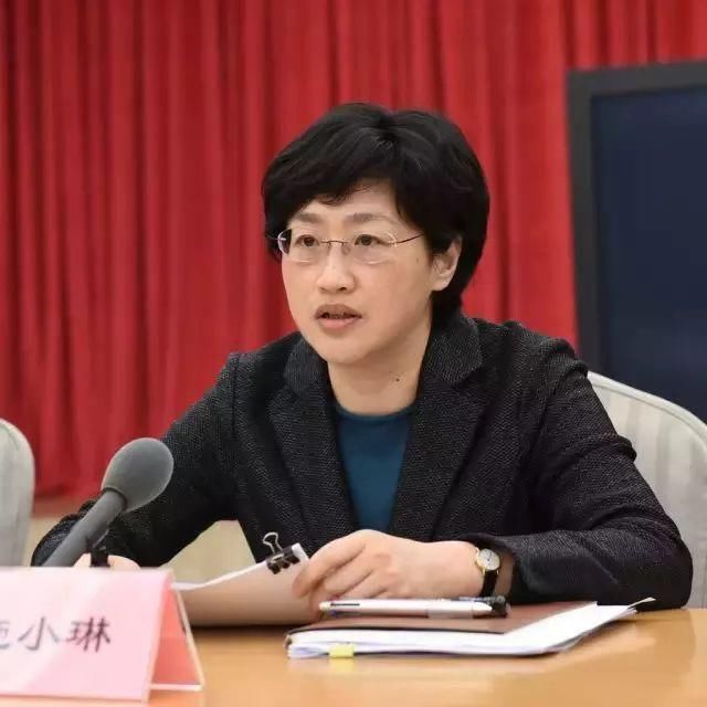 "准70后"女副部施小琳跨省任职