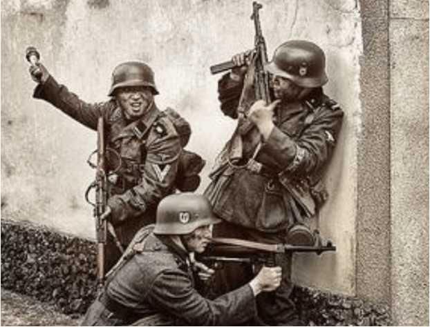 二战最大的笑话,10名特种兵占领了一国首都,1300名敌兵主动投降