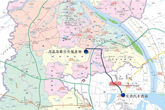 7月10日起望城经开区新增5条公交线路