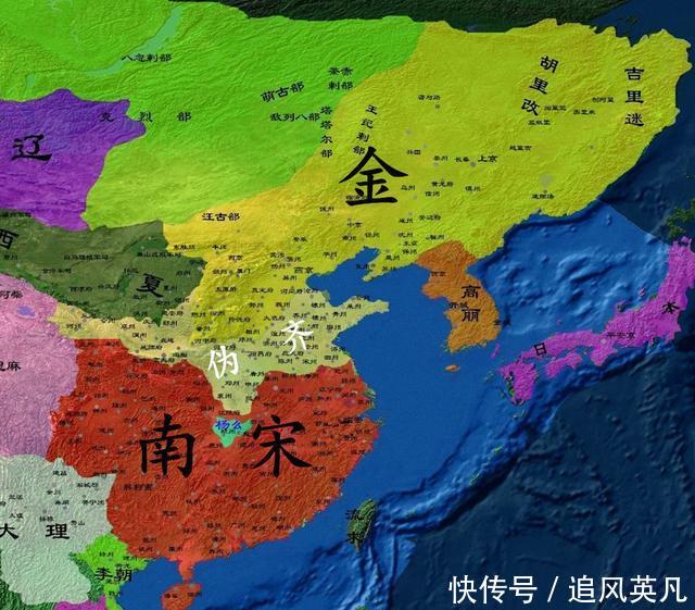金朝和南宋的对峙