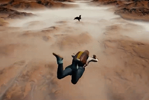 吃鸡开局没有降落伞会怎样?花式落地结果