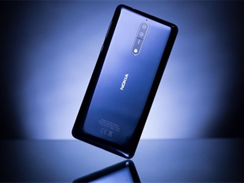 诺基亚旗舰手机nokia8采用全金属质地机身