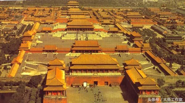 北京紫禁城全貌