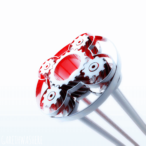 复杂机械构造用这样动态图表示理解起来就简单了,看了