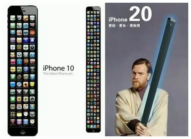 回顾iphone进化史,写满了变大,变粗,变长的过程